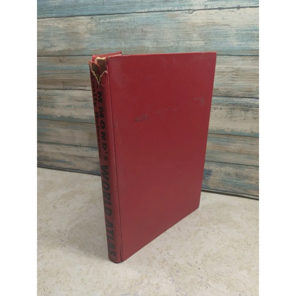 Hammond's Family Reference WORLD‎ ATLAS 1962 hardcover